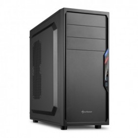 Sharkoon VS4-V, Midi Tower, PC, Noir, ATX, micro ATX, Mini-ITX, 16 cm, 38,5 cm