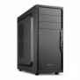 Sharkoon VS4-V, Midi Tower, PC, Noir, ATX, micro ATX, Mini-ITX, 16 cm, 38,5 cm