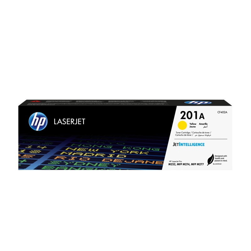 HP 201A toner LaserJet Jaune authentique, 1330 pages, Jaune, 1 pièce