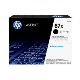 HP 87X toner LaserJet noir grande capacité authentique, 18000 pages, Noir, 1 pièce