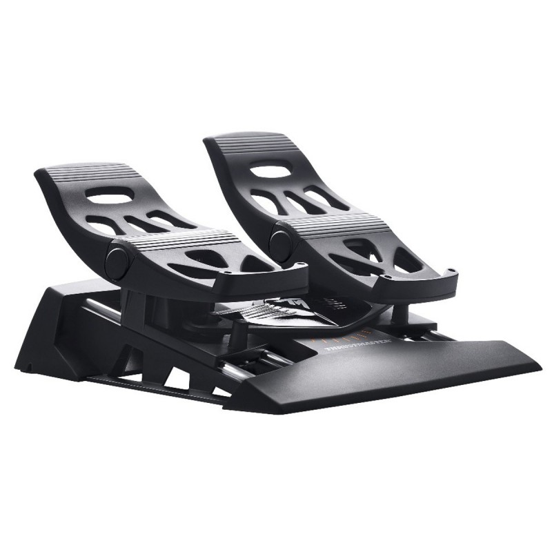 ThrustMaster T.Flight Rudder Pedals, Pédales, PC, PlayStation 4, Xbox, Avec fil, USB, Noir, Aluminium