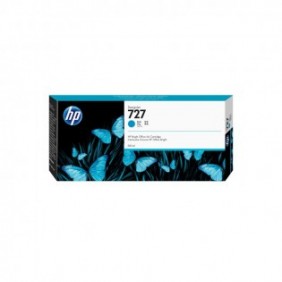 HP 727 cartouche d'encre DesignJet cyan, 300 ml, Gammes d'imprimantes HP DesignJet T920, gamme d'imprimantes HP DesignJet T1500, gamme..., A jet d'encre thermique, Cyan, F9J76A, Singapour, 283 mm