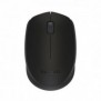 Logitech M171, Ambidextre, Optique, RF sans fil, 1000 DPI, Noir, Gris