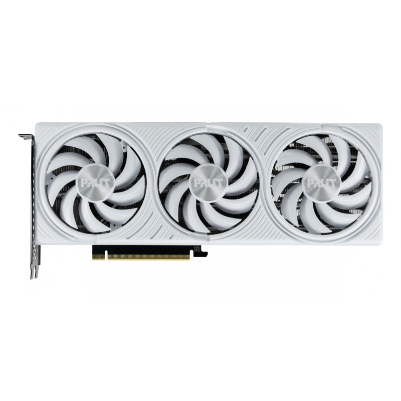 Palit GeForce RTX 5070 White OC, GeForce RTX 5070, 12 Go, GDDR7, 192 bit, 7680 x 4320 pixels, PCI Express 5.0