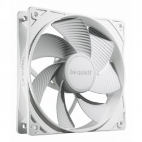 Be Quiet! Light Wings 120 mm PWM Reverse White | Ventilateur PC reverse noir | Pack de 3, Ventilateur, 12 cm, 1500 trmin, 80 m³h, Blanc