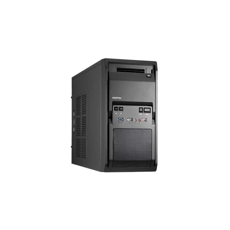 Chieftec Libra LT-01B 350W, Mini Tower, PC, Noir, micro ATX, SECC, maisonbureau