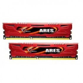 G.Skill Ares, 16GB 2x 8GB DDR3, 16 Go, 2 x 8 Go, DDR3, 2133 MHz, 240-pin DIMM, Rouge