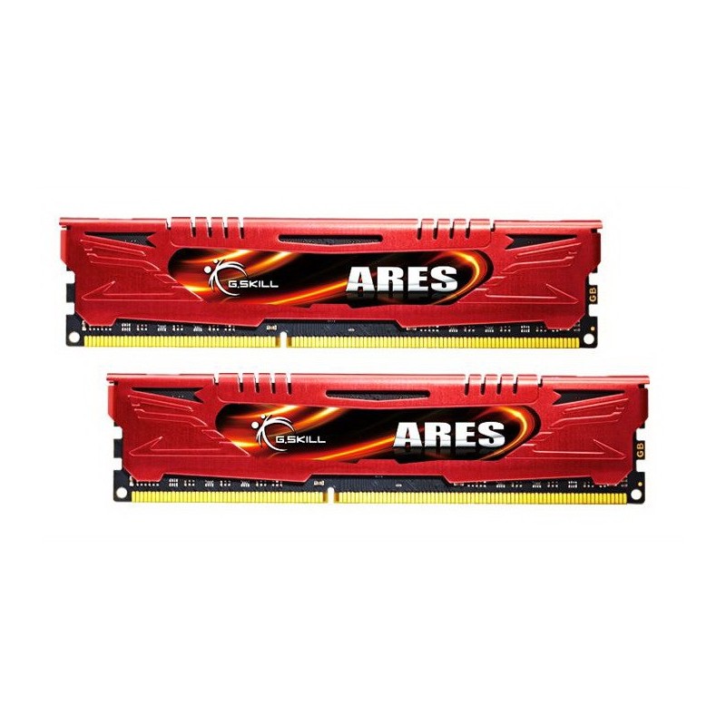 G.Skill Ares, 16GB 2x 8GB DDR3, 16 Go, 2 x 8 Go, DDR3, 2133 MHz, 240-pin DIMM, Rouge