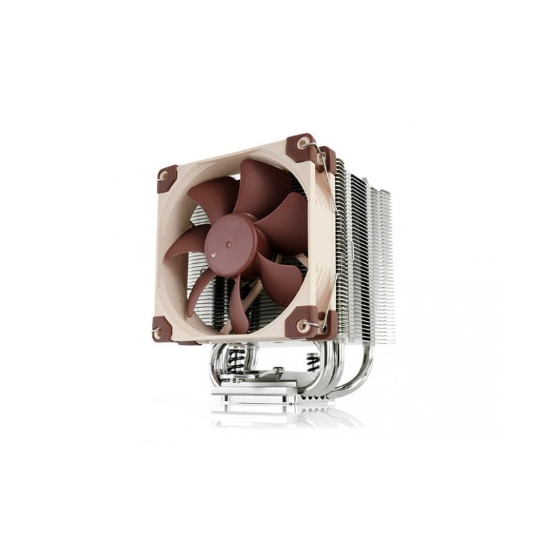 Noctua NH-U9S, Refroidisseur, 9,2 cm, 400 trmin, 2000 trmin, 78,9 m³h, Marron, Métallique