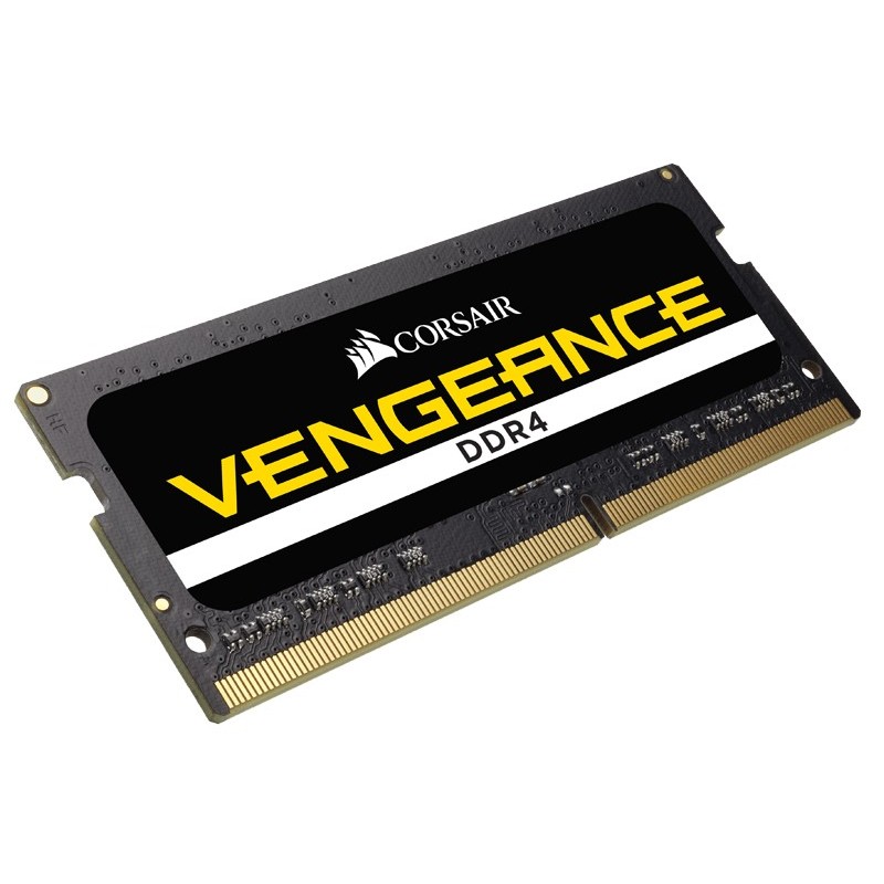 Corsair Vengeance CMSX32GX4M2A2400C16, 32 Go, 2 x 16 Go, DDR4, 2400 MHz, 260-pin SO-DIMM, Noir