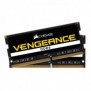 Corsair Vengeance CMSX32GX4M2A2400C16, 32 Go, 2 x 16 Go, DDR4, 2400 MHz, 260-pin SO-DIMM, Noir
