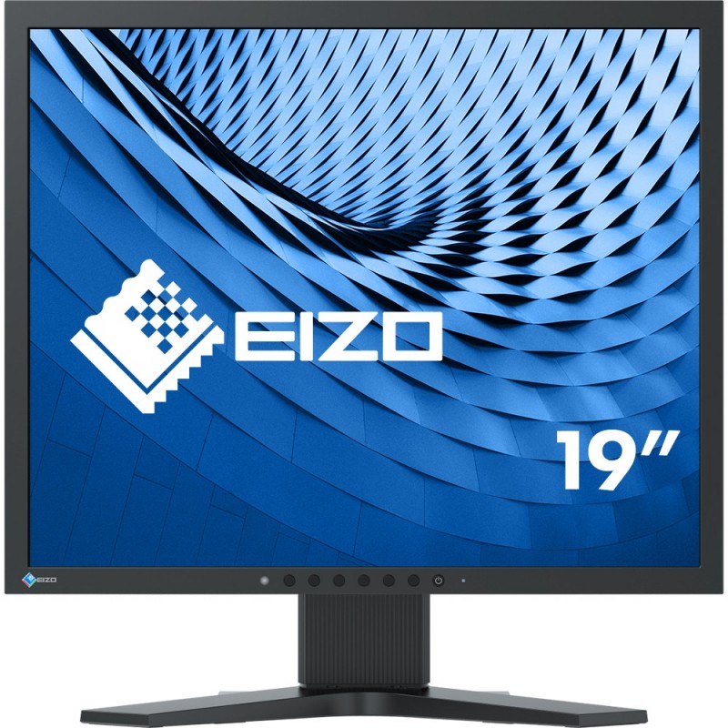EIZO FlexScan S1934H-BK, 48,3 cm 19", 1280 x 1024 pixels, SXGA, LED, 14 ms, Noir