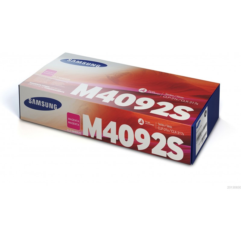 HP Samsung Cartouche de toner magenta CLT-M4092S, 1000 pages, Magenta, 1 pièce