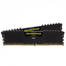 Corsair Vengeance LPX CMK16GX4M2D3000C16, 16 Go, 2 x 8 Go, DDR4, 3000 MHz, 288-pin DIMM, Noir