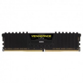 Corsair Vengeance LPX , 8 Go, 1 x 8 Go, DDR4, 3000 MHz, 288-pin DIMM, Noir