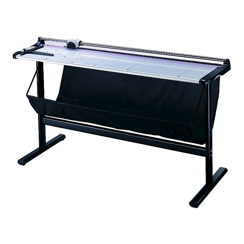 Olympia TR 1307, 130 cm, 7 feuilles, A0, Métal, Caoutchouc, Noir, Argent, 9,5 kg