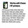HP 301 pack de 2 cartouches d'encre noirtrois couleurs authentiques, Rendement standard, Noir, Cyan, Magenta, Jaune, Encre à pigments, Encre à colorant, 3 ml, 3 ml