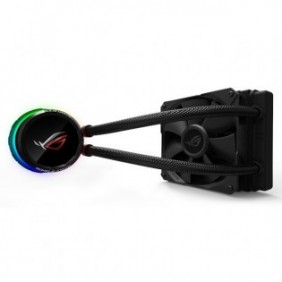 ASUS ROG RYUO 120, Refroidisseur de liquide tout-en-un, 12 cm, Noir