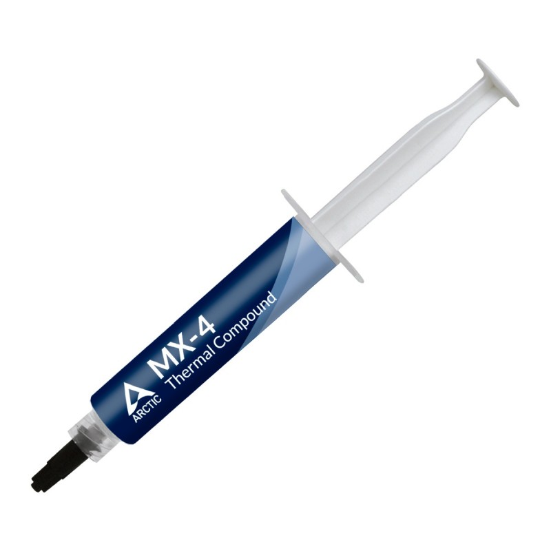 Arctic MX-4, Pâte thermique, 8,5 Wm·K, 2,5 gcm³, Charbon, Bleu, Blanc, 20 g