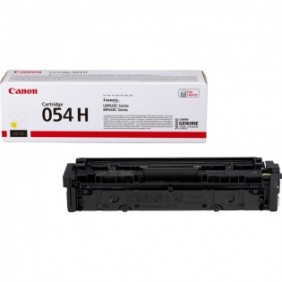 Canon Cartouche de toner haut rendement 054 H, jaune, 2300 pages, Jaune, 1 pièce