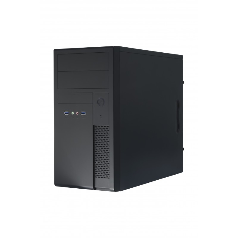 Chieftec XT-01B-350GPB, Mini Tower, PC, Noir, micro ATX, SECC, 14 cm