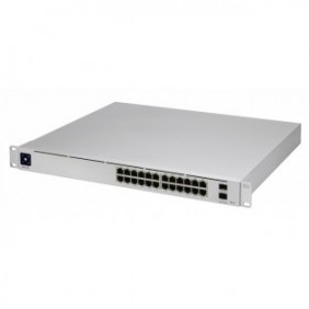 Ubiquiti UniFi Pro 24-Port PoE - Géré - L2L3 - Gigabit Ethernet 101001000 - Connexion Ethernet - supportant l'alimentation via ce port - Grille de montage - 1U