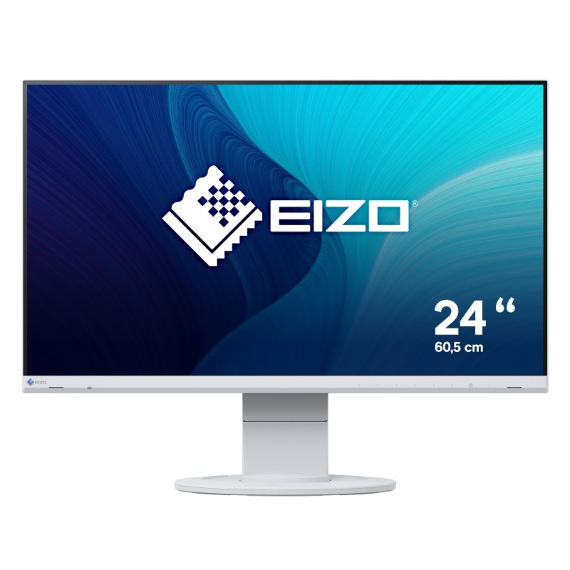 EIZO FlexScan EV2460-WT, 60,5 cm 23.8", 1920 x 1080 pixels, Full HD, LED, 5 ms, Blanc