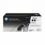 HP Kit de recharge de toner noir Neverstop authentique 143AD double pack, 2500 pages, Noir, 2 pièce