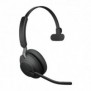 Jabra Evolve2 65 Link380c UC Mono, Sans fil, BureauCentre d'appels, 20 - 20000 Hz, 99,2 g, Casque, Noir
