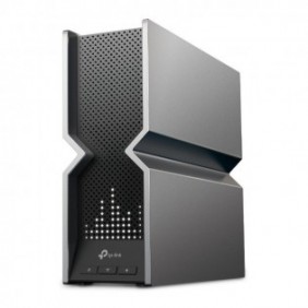 TP-LINK Archer BE800, Wi-Fi 7 802.11be, Tri-bande 2,4 GHz 5 GHz 6 GHz, EthernetLAN, Noir, Acier inoxydable, Routeur