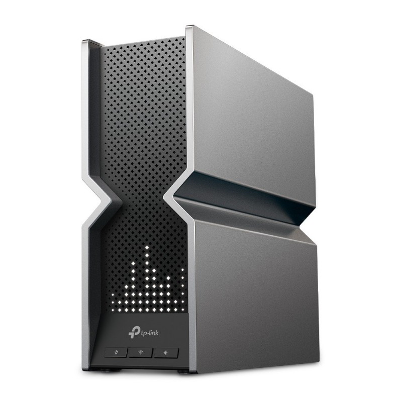 TP-LINK Archer BE800, Wi-Fi 7 802.11be, Tri-bande 2,4 GHz 5 GHz 6 GHz, EthernetLAN, Noir, Acier inoxydable, Routeur