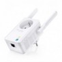 TP-LINK TL-WA865RE, Émetteur et récepteur réseau, 300 Mbits, 10100Base-T, IEEE 802.11b, IEEE 802.11g, IEEE 802.11n, 802.11b, 802.11g, Wi-Fi 4 802.11n, Blanc