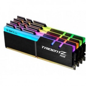 G.Skill Trident Z RGB For AMD F4-3200C16Q-32GTZRX, 32 Go, 4 x 8 Go, DDR4, 3200 MHz, 288-pin DIMM