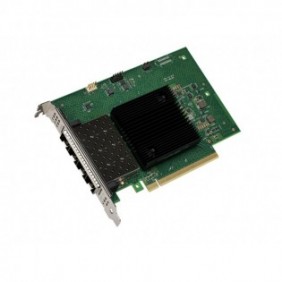 Intel Carte réseau Ethernet ® E810-XXVDA4, Interne, Avec fil, PCI Express, Fibre, 25000 Mbits