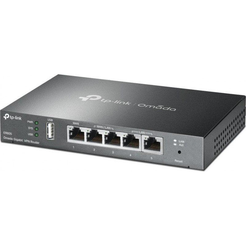 TP-LINK TL-R605 - Ethernet WAN - Gigabit Ethernet - Noir