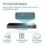 TP-LINK TL-SG1428PE, Géré, L2, Gigabit Ethernet 101001000, Connexion Ethernet, supportant l'alimentation via ce port , Grille de montage, 1U