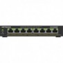 Netgear 8-Port Gigabit Ethernet PoE+ Plus Switch , Géré, L2L3, Gigabit Ethernet 101001000, Full duplex, Connexion Ethernet, supportant l'alimentation via ce port
