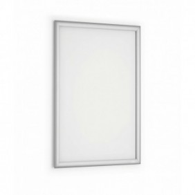 Durable 500823, Rectangle, Argent, Aluminium, Monochromatique, Pas de motif, 450 x 625 mm