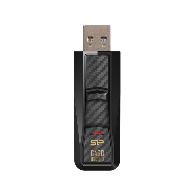 Silicon Power Blaze B50, 64 Go, USB Type-A, 3.2 Gen 1 3.1 Gen 1, Slide, 8,3 g, Noir