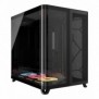 Corsair AIR 5400 LX-R RGB iCUE LINK, Midi Tower, PC, Noir, ATX, EATX, micro ATX, Mini-ITX, Acier, Verre trempé, Gaming