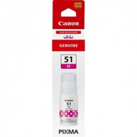 Canon GI-51M, haut rendement, bouteille d'encre, magenta, Original, Magenta, Canon, PIXMA G1520, G2520, G2560, G3520, G3560, 7700 pages, Jet d'encre