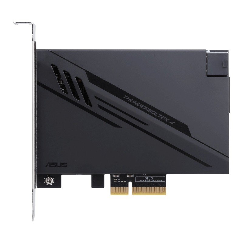ASUS ThunderboltEX 4, PCIe, Mini DisplayPort, PCIe, Thunderbolt, USB 2.0, USB 3.2 Gen 2 3.1 Gen 2, PCIe 3.0, Noir, PC, Intel Thunderbolt 4 JHL8540