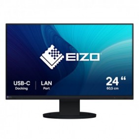 EIZO FlexScan EV2490-BK, 60,5 cm 23.8", 1920 x 1080 pixels, Full HD, LED, 5 ms, Noir