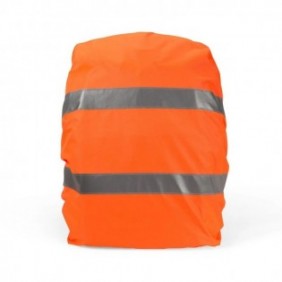 Dicota HI-VIS, Housse de protection anti-pluie pour sac à dos, Orange, Polyester, Monochromatique, 37 - 38, 38 L