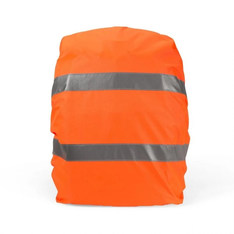 Dicota HI-VIS, Housse de protection anti-pluie pour sac à dos, Orange, Polyester, Monochromatique, 37 - 38, 38 L