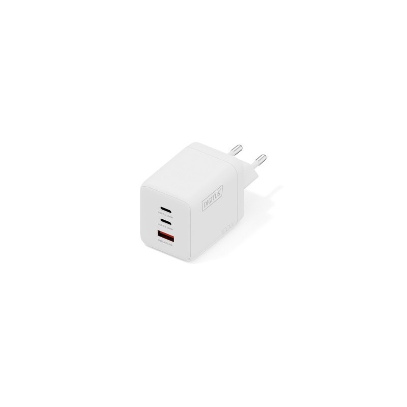 DIGITUS USB GaN Charger 100W 2x USB-C 1x USB-A W