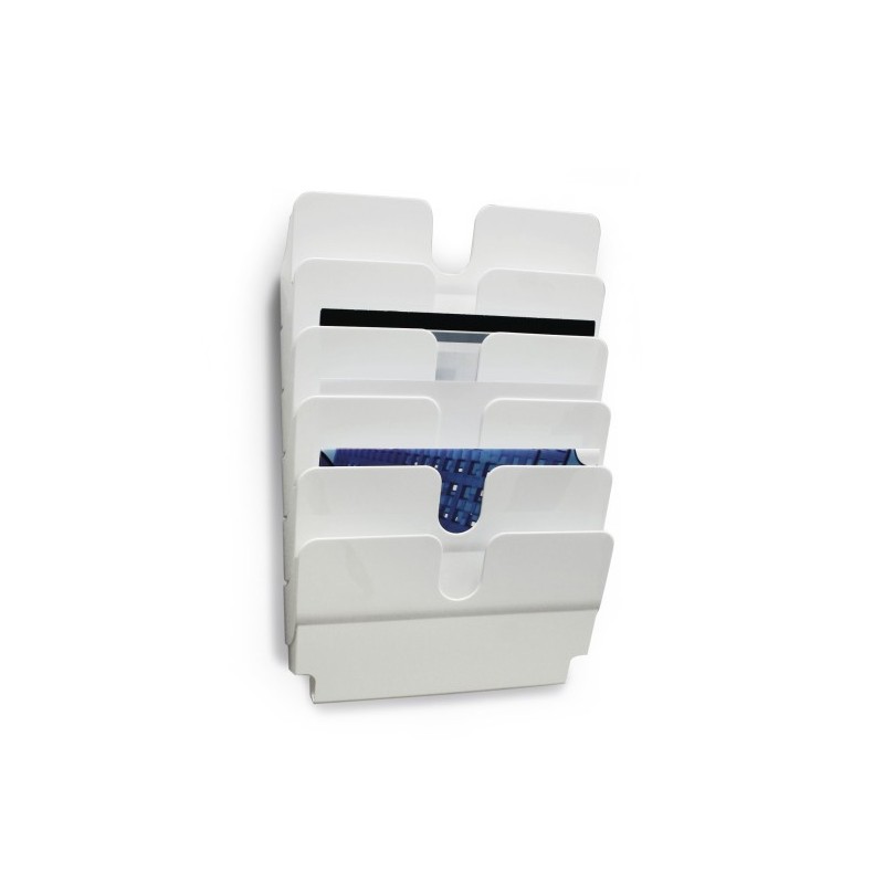 Durable FLEXIPLUS, 6 étagères, Blanc, A4, 340 mm, 100 mm, 520 mm