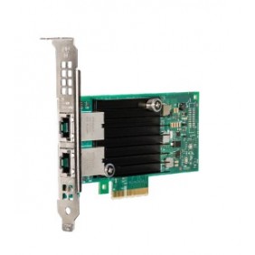 Intel X550T2BLK, Interne, Avec fil, PCI Express, Ethernet, 10000 Mbits, Noir, Vert