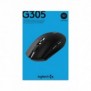 Logitech G G305, Droitier, Optique, RF sans fil, 12000 DPI, 400 ips, Noir
