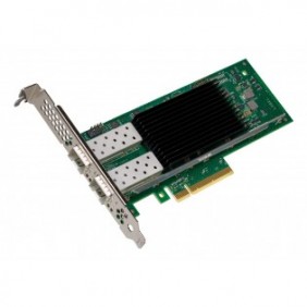 Intel Carte réseau Ethernet ® E810-XXVDA2, Interne, Avec fil, PCI Express, Fibre, Noir, Vert, Argent